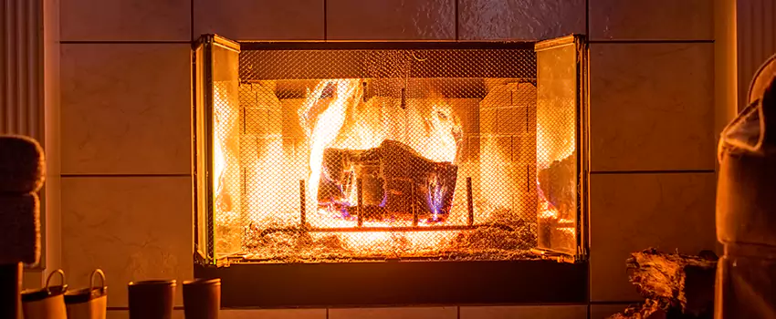 Mendota Hearth Landscape Fireplace Installation in Rio Rancho, New Mexico