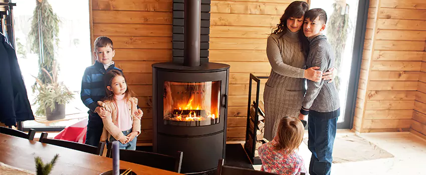 Morso Cast Iron Fireplace Insert Installation in Rio Rancho, New Mexico