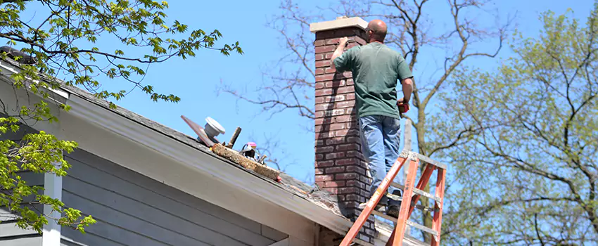 Vinyl and PVC Chimney Flashing Installation in Rio Rancho, NM