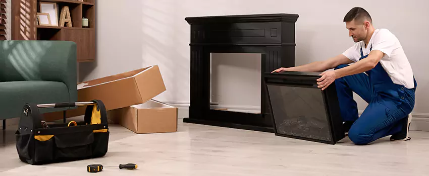 Old Rusted Metal Fireplace Repair And Replacement in Rio Rancho, NM